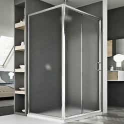 Cabine Douche 80x150 CM H185 granité modèle Replay Duo 1 Portillon