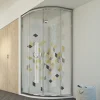Cabine Douche 90x90 H198 cm Demi-circulaire Transparent mod. Evolution