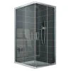 Cabine Douche 80x100 H185 Transparent 6mm mod. Alabama