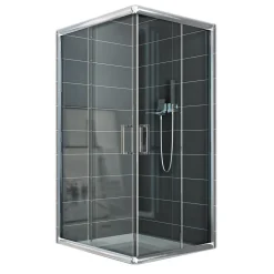Cabine Douche 75x90 H185 Transparent 6mm mod. Alabama