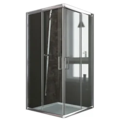 Cabine Douche 70x70 H185 Transparent 6mm mod. Alabama