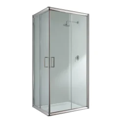 Cabine Douche 80x120 H198 Transparent 6mm mod. Alabama