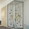 Cabine douche 90x110 Ouv. 110 CM 198 Transparent mod. Cristal Duo 2 Portes
