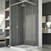 Cabine douche 90x90CM H185 transparent modèle junior