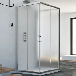 Cabine douche 70x90x70 CM H185 granité C modèle Junior Trio