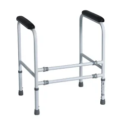 Cadre de toilette autoportant - Bm Médical CT-50- Réglable en hauteur et en largeur