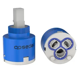 Cartouche Céramique Sedal 35 mm pour Mitigeur Cartouche de Remplacement Universelle pour Robinet Cuisine et Salle de Bain