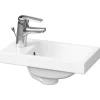 Cersanit Como Lavabo pour meuble 40x22 cm avec trou pour robinetterie au milieu (K32-001-BOX)
