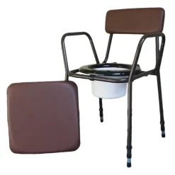 Chaise Percée Réglable en Hauteur Essex - Aidapt VR161