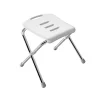 Chaise pliante rabattable de bain Chrome Spirella