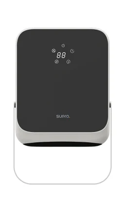 Chauffage d'appoint soufflant pour salle de bain 2000W avec porte serviette, Supra Berenice