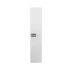 Colonne Blanche 30x30x150 cm - Bois MDF Blanc Brillant - BOX-IN