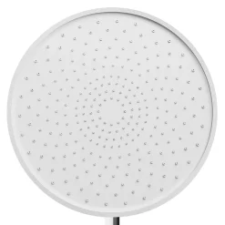 Colonne de bain/douche thermostatique avec pommeau, douchette 3 jets, flexible, barre réglable, chrome, GoodHome Anika