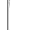 Colonne de bain/douche thermostatique avec pommeau + douchette 2 jets + flexible + barre réglable, chrome, Hansgrohe Crometta E