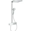 Colonne de douche 300 1 jet avec mitigeur thermostatique ShowerTablet 350 chromé HANSGROHE Raindance E