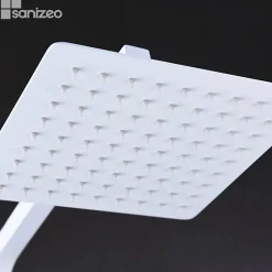Colonne de Douche Anti-Calcaire Blanc Mat IMEX FIYI BDF016/BL