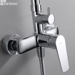 Colonne de Douche Anti-Calcaire Chrome IMEX BELGICA BDZ044