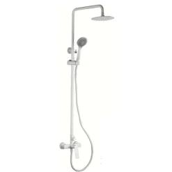 Colonne de Douche Anti-Calcaire Chrome IMEX LUXOR BDX023/BL