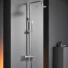 Colonne de Douche Anti-Calcaire Chrome IMEX MONZA BDM039