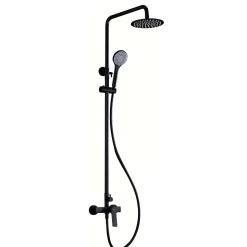 Colonne de Douche Anti-Calcaire Chrome IMEX LUXOR BDX023/NG