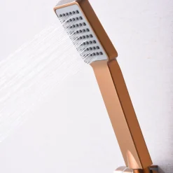 Colonne de Douche Anti-Calcaire Or Rose Cuivré IMEX PISA BDP048/ORC