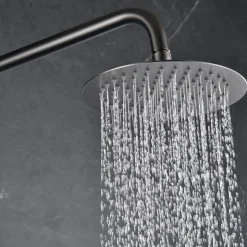 Colonne de Douche Anti-Calcaire Black Gun Métal IMEX MONZA BDM039/BGM