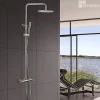 Colonne de Douche Anti-Calcaire Acier Inoxydable Intérieur / Extérieur IMEX MOSCU BDK034