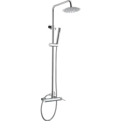 Colonne de Douche Anti-Calcaire Chrome MILOS STICK BDYS045