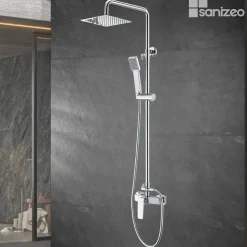 Colonne de Douche Anti-Calcaire Chrome IMEX ART BDAR025
