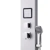 Colonne De Douche Avec Fonction Hydromassage Couleur Gris
