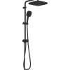 Colonne de douche avec inverseur manuel - Economie d'eau - GROHE Vitalio Comfort 250 - Noir Mat - 266982431