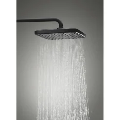 Colonne de douche avec inverseur manuel - Economie d'eau - GROHE Vitalio Comfort 250 - Noir Mat - 266982431