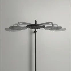Colonne de douche avec inverseur manuel - Economie d'eau - GROHE Vitalio Start System 250 - Noir Mat - 266802431