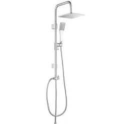 Colonne de douche Carree Chrome KARY - bain-bain