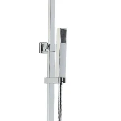Colonne de douche chromée avec mitigeur mécanique Essebagno Kiara