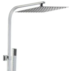 Colonne de douche chromée avec mitigeur mécanique Essebagno Kiara