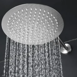 Colonne de Douche Encastrée Anti-Calcaire Niquel Brossé IMEX MONZA GPM039/NQ