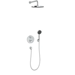 Colonne de douche encastrée thermostatique JACOB DELAFON Modulo rond