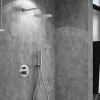 Colonne de Douche Encastrée Anti-Calcaire Nickel Brossé IMEX LINE GPD038/NQ