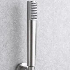 Colonne de Douche Encastrée Anti-Calcaire Nickel Brossé IMEX LINE GPD038/NQ