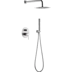 Colonne de Douche Encastrée Anti-Calcaire Chrome IMEX LINE GPD038