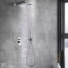 Colonne de Douche Encastrée Anti-Calcaire Chrome IMEX SUECIA BDC032-6