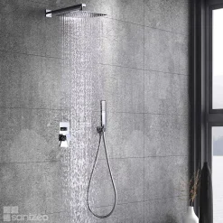 Colonne de Douche Encastrée Anti-Calcaire Chrome IMEX SUECIA BDC032-6