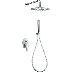 Colonne de Douche Encastrée Anti-Calcaire Chrome IMEX DELOS GPD055