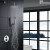 Colonne de Douche Encastrée Thermostatique Acier Inoxydable Intérieur / Extérieur IMEX MOSCU GTK034