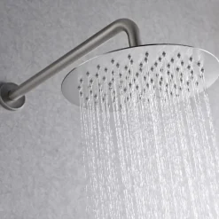 Colonne de Douche Encastrée Thermostatique Anti-Calcaire Nickel Brossé IMEX MONZA GTD038/NQ