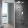 Colonne de Douche Encastrée Anti-Calcaire Chrome IMEX PISA GPP048