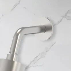 Colonne de douche encastrée thermostatique MINIMALISTA acier brossé