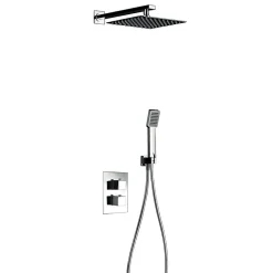Colonne de Douche Encastrée Anti-Calcaire Chrome IMEX HIDRA GPH035