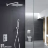 Colonne de Douche Encastrée Anti-Calcaire Blanc Mat IMEX CIES GPC009/BL